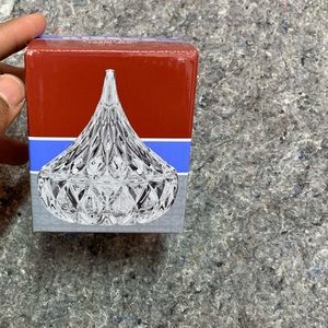 Hersheys Kisses Crystal Kiss candy dish